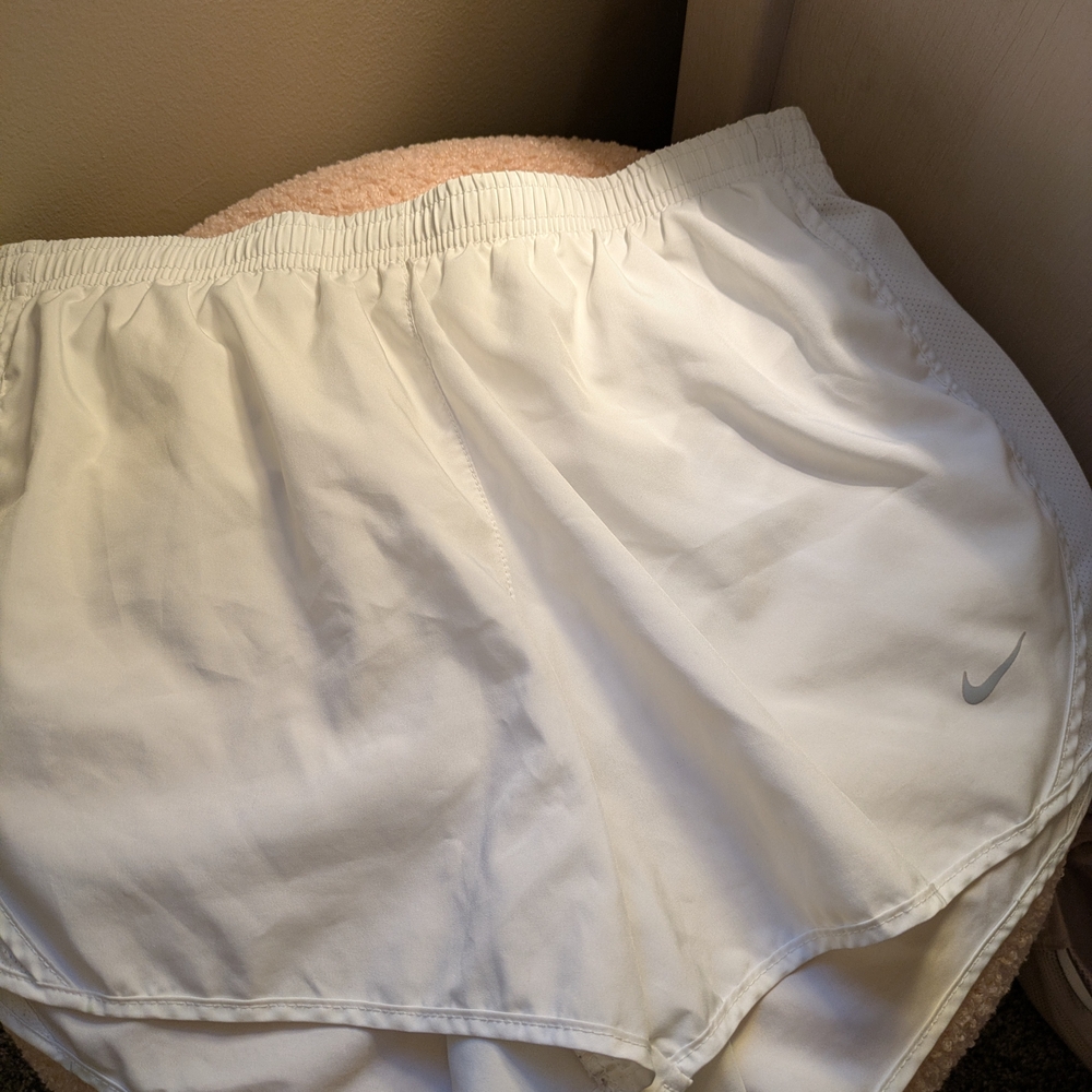 Nike White Kids Shorts